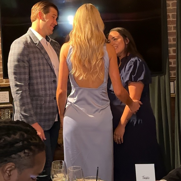 Abercrombie draped skirt maxi dress, size S (Tall) - Picture 7 of 8